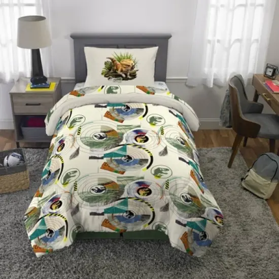 Twin Jurassic World Comforter image {3}