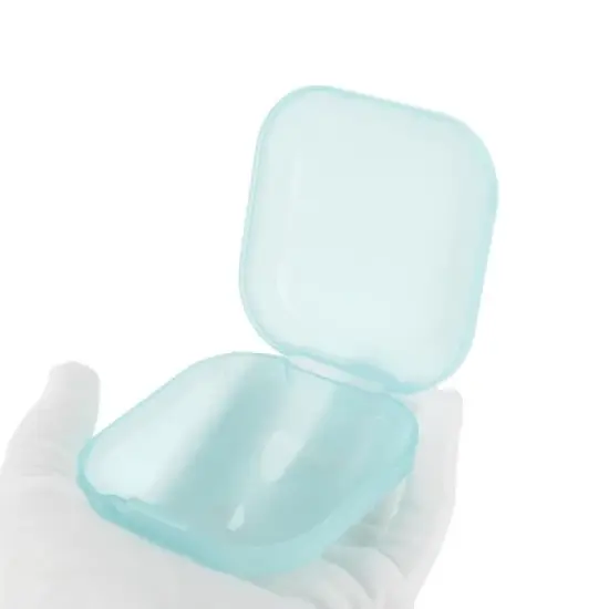 Unique Bargains Portable Transparent Retainer Case Braces Box 1 Pcs image {2}