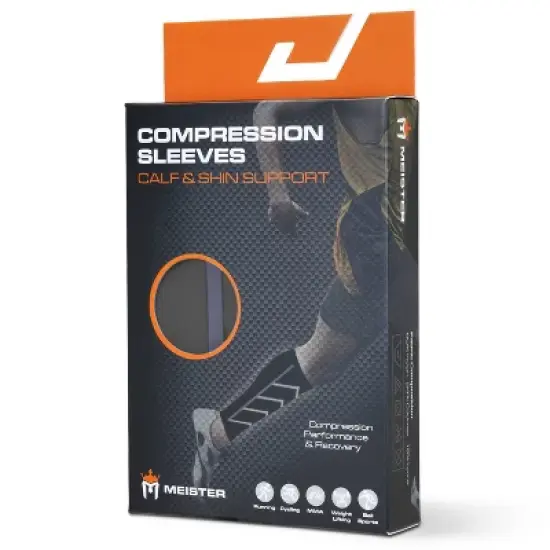
Meister Graduated 20-25mmHg Compression Leg Sleeves Pair image {3}