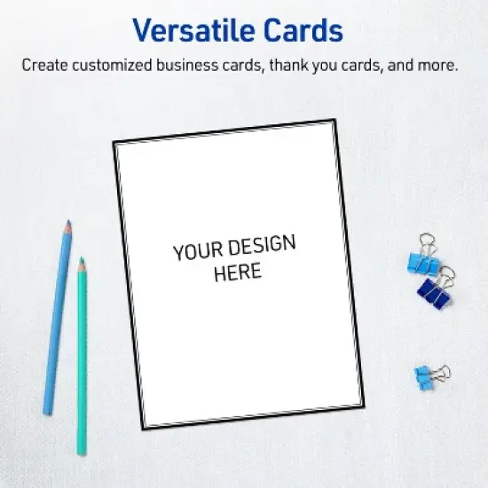 Avery 5" x 7" Cards, Double Black Border, 20 ct image {5}