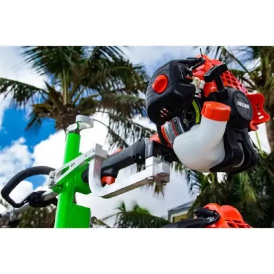 Green Touch Industries XB103 Xtreme Pro Series 3 Position Maximum Security One Lock System Line Trimmer Rack with Aluminum Mounting Blocks image {4}