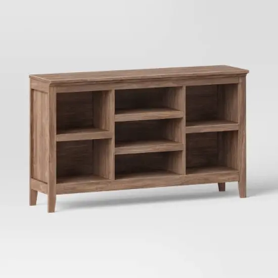 32" Carson Horizontal Bookcase with Adjustable Shelves - Threshold image {8}