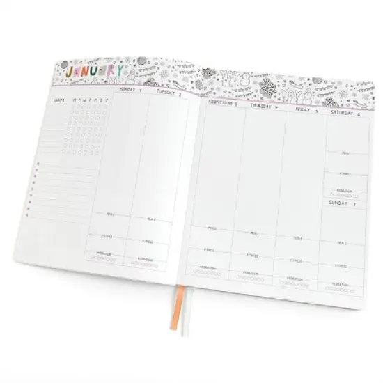 Callie Danielle 2024 Planner 8.5"x11" Weekly/Monthly Plan Plan Plan image {5}