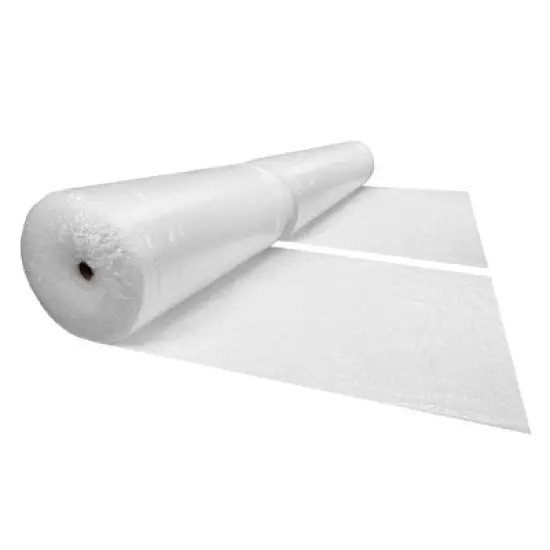 UOFFICE 48" Wide Small Bubble Roll x 350'- with 3/16" Sized Bubbles image {2}