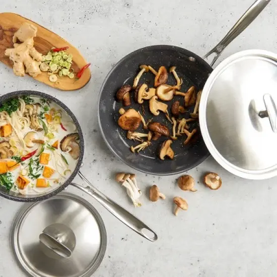 Nordic Ware Basalt 9 Piece Complete Cookware Set image {2}