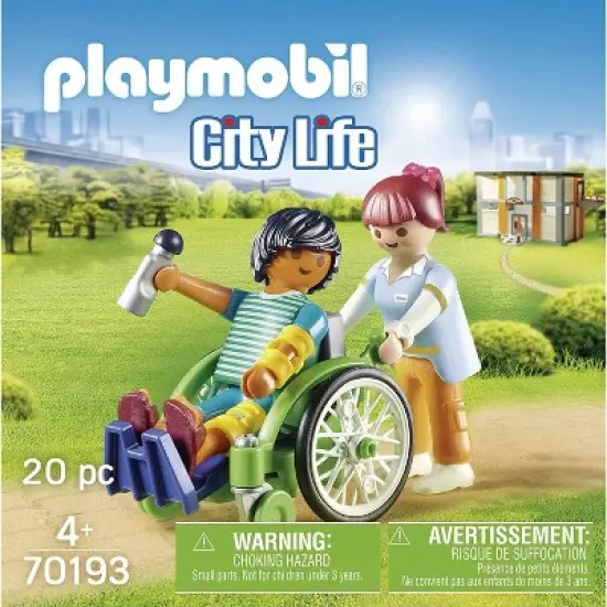 Playmobil Patient in Wheelchair image {2}