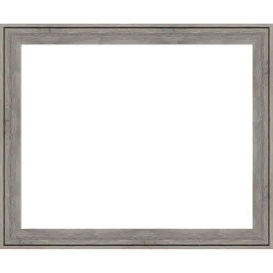Amanti Art Regis Barnwood Grey Framed Dry Erase Magnetic Board image {15}