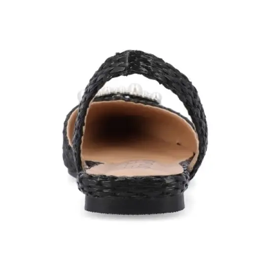 Journee Collection Womens Hannae Sling Back Pointed Toe Flats image {2}