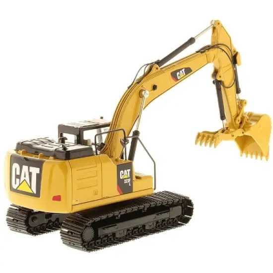 CAT Caterpillar 323F L Hydraulic Excavator with Thumb and Operator "Core Classics Series" 1/50 Diecast Model by Diecast Masters image {3}