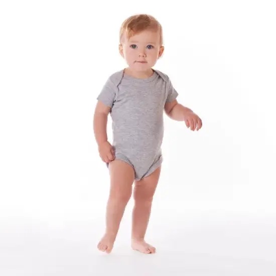 Onesies&reg; Brand Baby Neutral Solid Gray Bodysuits, 5-pack image {2}