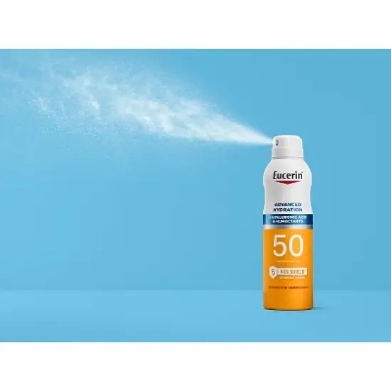 Eucerin Advanced Hydration Sunscreen Spray - SPF 50 - 6oz image {3}