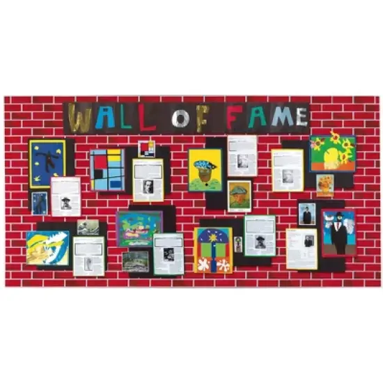 Fadeless Designs Paper Roll, Tu Tone Brick, 48 Inches x 50 Feet image {2}