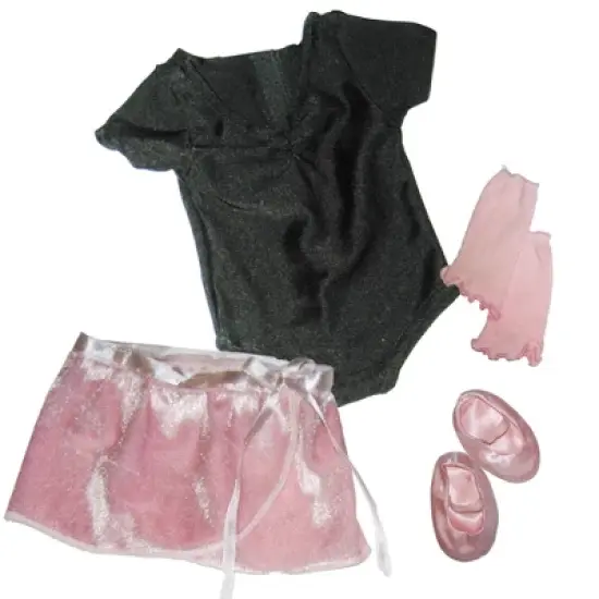 Sophia&rsquo;s Complete Ballet Leotard and Sweater Set for 18" Dolls, Light Pink image {2}