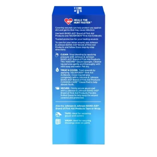 Band-Aid Rolled Gauze - 4 x 2.5 yds image {5}