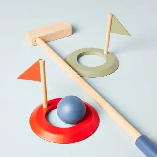 Toy Outdoor Golf Game Playset - 15pc - Hearth & Hand&trade; with Magnolia image {2}