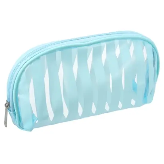 Unique Bargains Zipper PVC Clear Makeup Bag image {7}