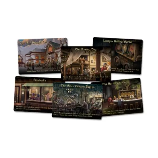 Red Dragon Inn 8 - Pub Crawl Board Game image {1}
