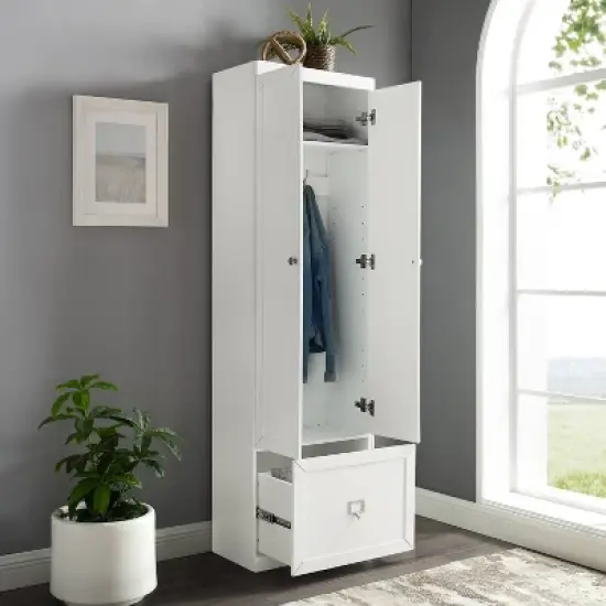 Harper Convertible Closet White - Crosley image {3}