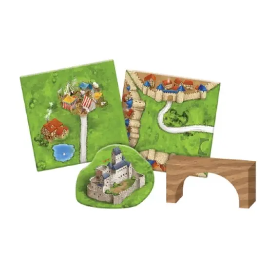 Z-Man Games Carcassone Bridges, Castles and Bazaars Expansion image {3}