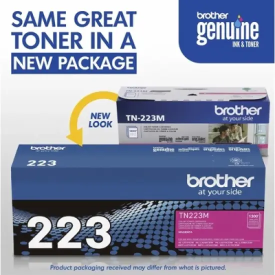 Brother TN223M Magenta Toner Cartridge Standard Yield Toner image {4}