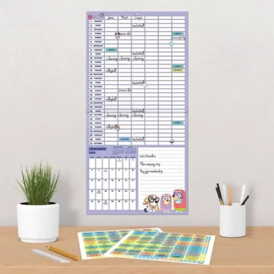 Trends International 2026 Bluey Sticker 12"x12" Wall Calendar image {4}