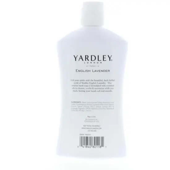Yardley English Lavender Luxurious Hand Soap Refill, 16 oz image {2}