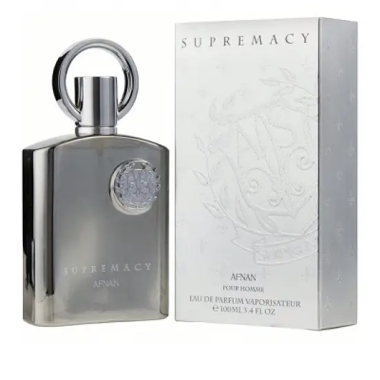 Supremacy Silver Perfumes Men Pineapple, Bergamot, Rose, Apple, Musk Eau De Parfum Spray 3.4 Oz image {1}