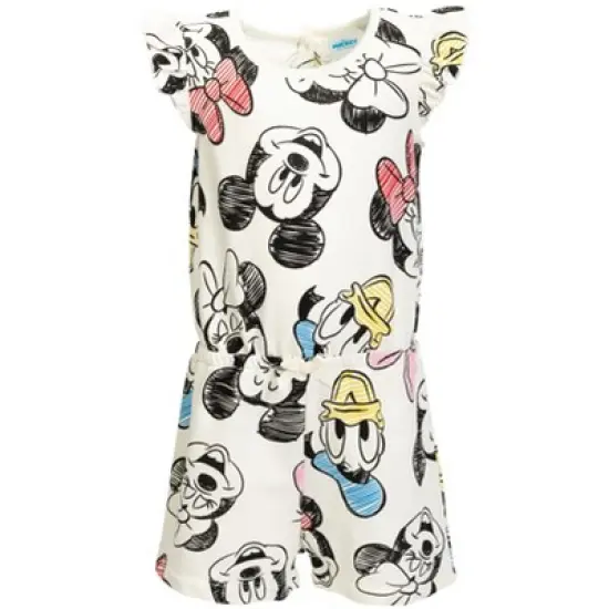 Disney Minnie Mouse Mickey Mouse Nightmare Before Christmas Pixar Toy Story Lion King  Baby Girls Romper Infant to Big Kid image {9}