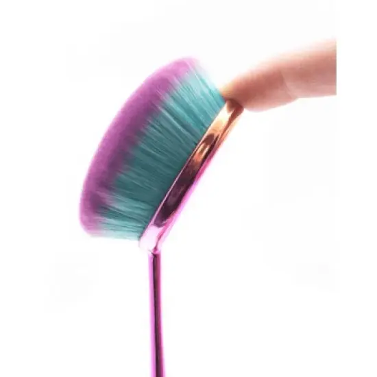 MODA Brush Prismatic Face Perfecting 4pc Makeup Brush Kit, Includes Foundation, Contour, and Concealer Makeup Brushes image {6}