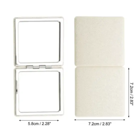Unique Bargains Square Makeup Mirror 1 Pc image {1}