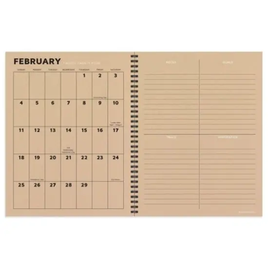 TF Publishing 2024 Weekly/Monthly Planner 11"x9" Rows image {1}