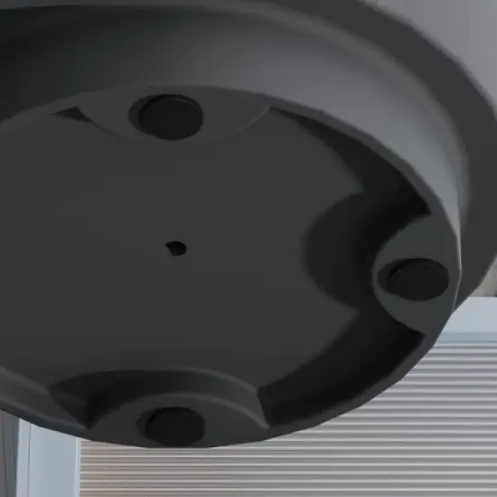 HOMCOM 2.6 Gal Outdoor Cooler Side Table, 3-In-1 Cool Bar Table with Storage, Removable Ice Bucket and Lid, Concrete Patio Table image {5}