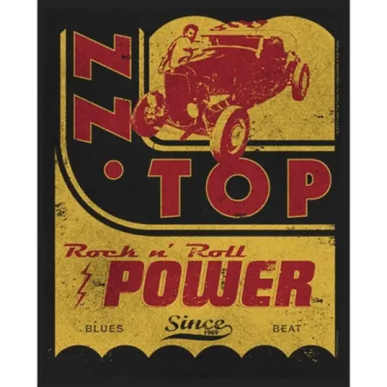 Junior's ZZ TOP Rock n Roll Power Festival Muscle Tee image {1}