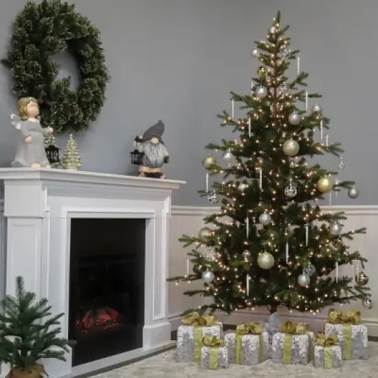 7.5' Unlit Norwegian Spruce Artificial Christmas Tree - National Tree Company image {3}