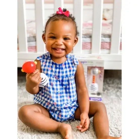 SmartNoggin NogginStik Developmental Light-up Rattle and Parent Guide image {6}