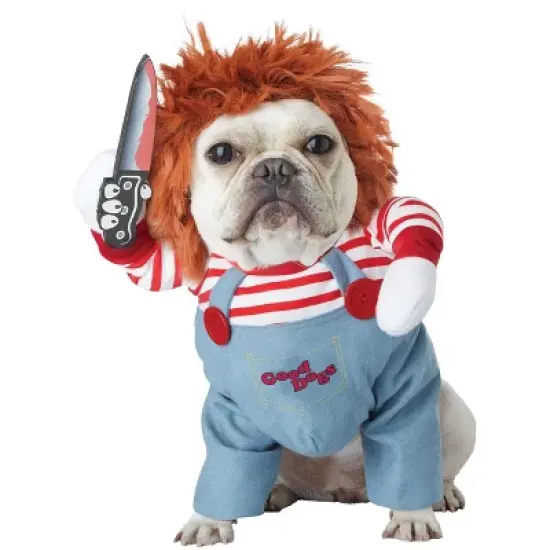 California Costumes Deadly Doll Pet Costume, Medium image {1}