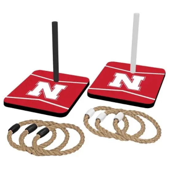 NCAA Nebraska Cornhuskers Quoits Ring Toss Game Set image {1}