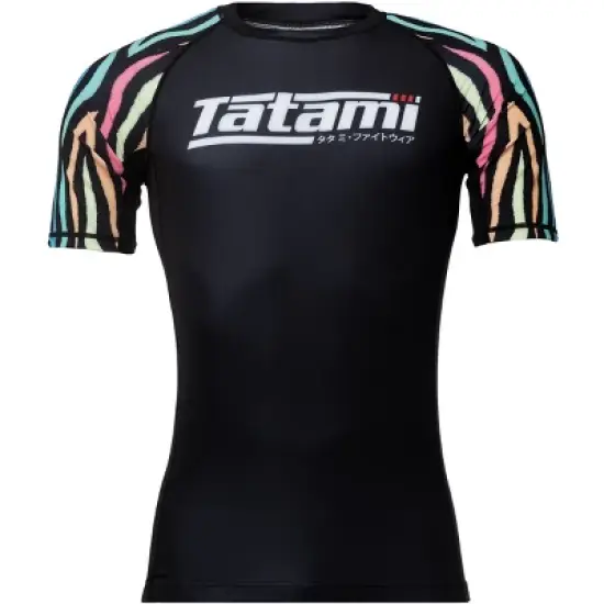 Tatami Fightwear Recharge Short Sleeve Rashguard - Neon image {8}