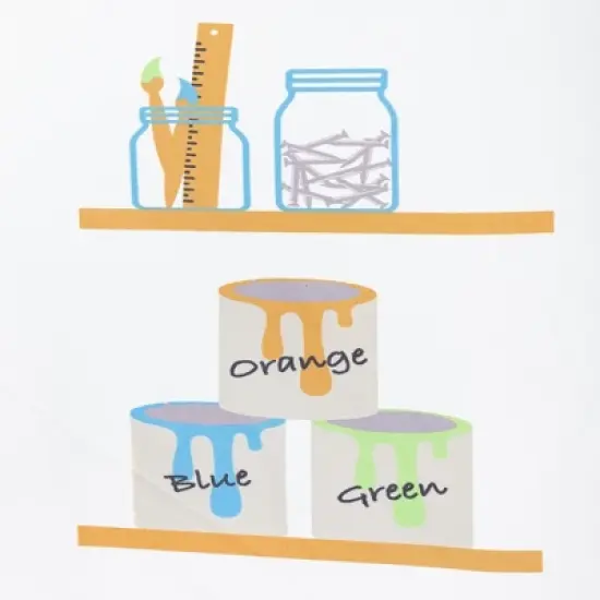 HearthSong 50-Inch Pretend-Play Fabric Garage and Tool Workshop with 19-Piece Pretend-Play Tool Set image {11}