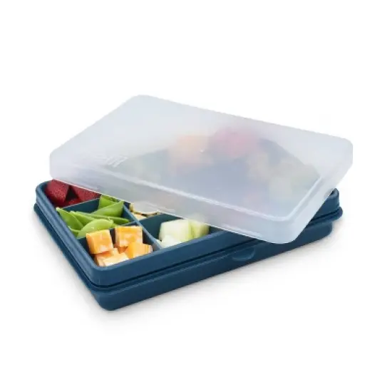 Melii Luxe Snackle Box - Luxe Blue - 48oz image {1}