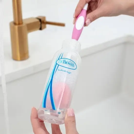 Dr. Brown's Options+ Anti-Colic Baby Bottle Newborn Gift Set - Pink - 0-6 Months image {12}