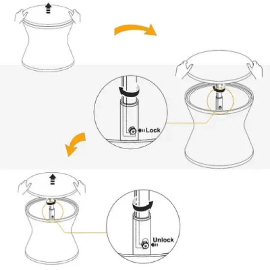 5 Piece Outdoor Patio Furniture Set, Wicker Outdoor Conversation Set With Bar Table and Ottomans, Cushioned Patio Chairs for Poolside Backyard image {2}