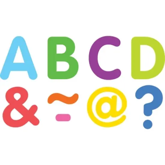 Teacher Created Resources&reg; Colorful Classic 2" Magnetic Letters, 87 Pieces image {1}