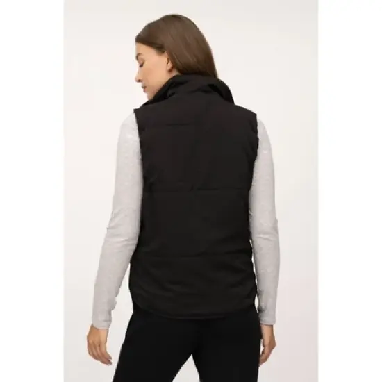90 Degree By Reflex Womens Recycled Below Zero Puffer Vest image {2}