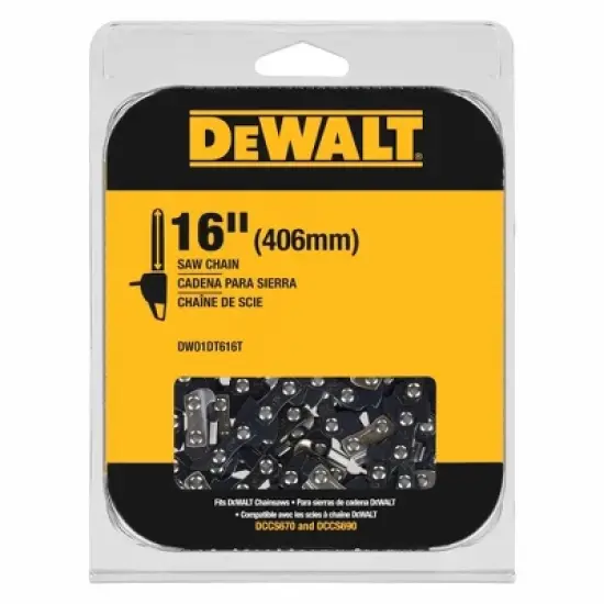 DeWalt Genuine OEM Replacement Cutting Chain # DWO1DT616T image {1}