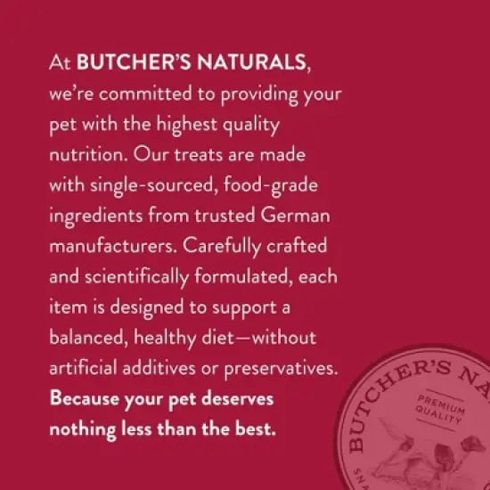 Butcher's Naturals Beef Flavor Rawhides Dog Treats - 8oz image {5}