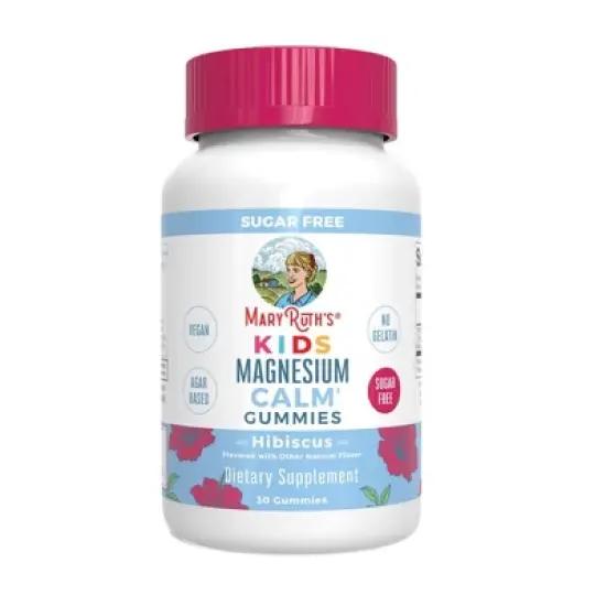 MaryRuth's Kids' Magnesium Calm Sugar Free Vegan Gummies - 30ct image {4}