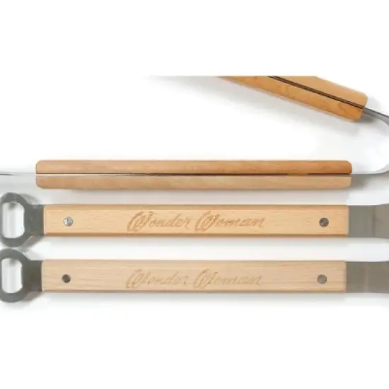 Seven20 DC Comics 3-Piece Outdoor BBQ Grill Utensil Set - Wonder Woman image {3}