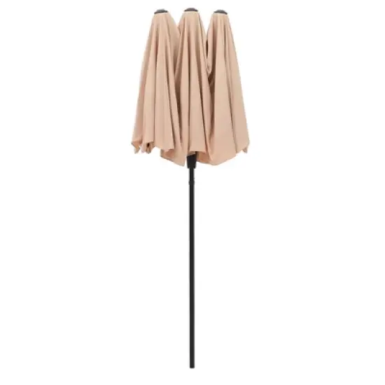 13' x 6.5' Rectangular Outdoor Patio Market Umbrella - Captiva Designs image {7}