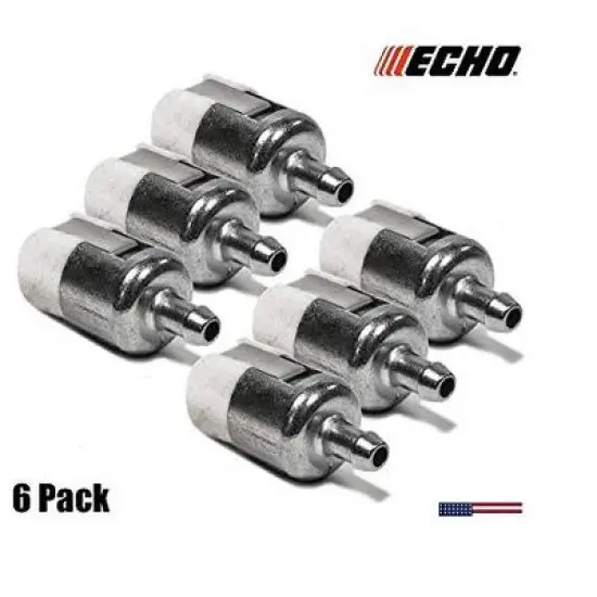 Echo 6 Pack of Genuine OEM Replacement Trimmer Fuel Filter - A369000480-6PK image {1}
